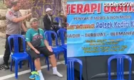 Tanpa Sentuhan, Viral Polisi di Kediri Beri Terapi Energi Alam Gratis