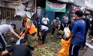 Menteri LH dan Wali Kota Tangerang Pimpin Aksi Massal Perang Melawan Sampah di Pasar Anyar