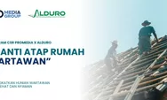 Promedia Group dan Alduro Ganti Atap Rumah Wartawan Gratis, Perangi Sampah Sambil Tingkatan Kenyamanan Hunian Jurnalis