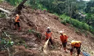 Banjir dan Tanah Longsor di Kabupaten Sukabumi, 5 Korban Meninggal dan 4 Orang Masih Hilang