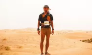 Kisah Diego Yanuar Tuntaskan Marathon des Sables Legendary: 250 Km, 41 Jam di Gurun Sahara dengan Sandal