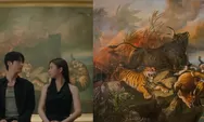 Lukisan Boschbrand Karya Raden Saleh Muncul di MV Jin BTS Terbaru Bertajuk Don't Say You Love Me!