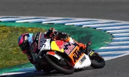 Ramadhipa dan Veda Ega Tancap Gas di Spanyol! Duo Muda AHRT Buru Podium JuniorGP Jerez 2025