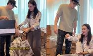 Unboxing Souvenir Mewah Resepsi Pernikahan Luna Maya dan Maxime: Mesin Kopi hingga Skincare, Total Rp7 Miliar?