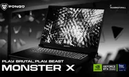 Axioo PONGO Monster X 2025 Dirilis, Laptop Gaming Flagship Terkuat Buatan Lokal