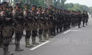 Polda Kalteng Kirim Satu Kompi Brimob ke Jakarta
