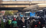 Bubaran HUT ke-80 TNI Bikin Jalan Juanda Macet, Transjakarta Terlambat Datang