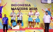 Hampir Sempurna! Pebulu Tangkis Indonesia Rebut 4 Gelar Juara wondr by BNI Indonesia Masters 2025