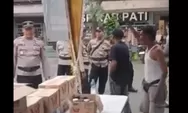Viral Video Polisi Rampas Kardus Air Mineral Donasi untuk Pendemo di Pati, Kombes Pol Jaka Wahyudi Beri Penjelasan