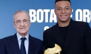 Raih Sepatu Emas Sat Debut di Los Blancos, Mbappe Janji Setia pada Real Madrid