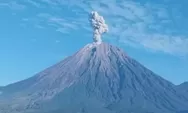 Gunung Semeru Kembali Erupsi: Kolom Abu Capai 1.000 Meter di Atas Puncak, Warga Diimbau Waspada