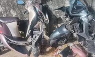 Jumat Pagi Tabrakan Adu Banteng Motor vs Motor, 1 Orang Tewas di Jalan Tenaga Listrik Tanah Abang