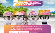 Dukung Jurnalisme Berkualitas Antihoaks, Forum Pemred Gelar Run For Good Journalism 2025