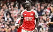 Segera Teken Kontrak Baru, Bukayo Saka Bakal Jadi Pemain Bergaji Tertinggi di Arsenal