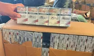 5,8 Juta Batang Rokok Ilegal dan 4 Kilogram Sabu Disita di Banten