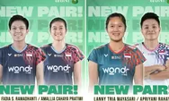 Rombak Lagi! PBSI Ceraikan Apri-Fadia, Pasangkan dengan Tiwi dan Lanny: Debut Indonesia Masters 2026