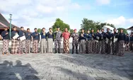Prajurit Keraton Yogyakarta Ikuti Latihan Peningkatan Sikap dan Karakter Keprajuritan Gelaran TNI AL