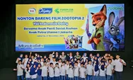 Senyum Anak-Anak Warnai Nobar Zootopia 2 Bareng Joyday dan Forum CSR DKI