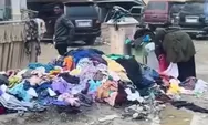 Viral Baju Donasi Menumpuk di Jalanan Aceh, Warga Ngeluh Lebih Cocok Dipakai Kondangan