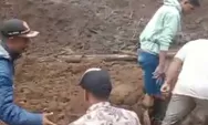 Bapak dan Anak Tertimbun Longsor di  Bongas Pemalang, Korban Masih Dalam Pencarian