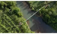 Jembatan Gantung Cisurupan Garut Hadir, Pelajar Tak Lagi Bolos Sekolah karena Terhadang Banjir