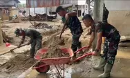 Sinergi TNI–Polri Percepat Pemulihan Sumbar: Bersihkan Pasar hingga Rumah Warga