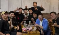 Seskab Teddy Nobar Final Timnas Futsal Indonesia bersama Warga di Malang