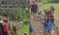 Viral Sesepuh Desa Purbalingga Ikut Turun Bangun Jalan Baru hingga Bikin Salut Warganet di Medsos