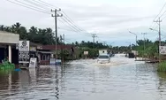 Hujan Lebat Landa Kota Bengkulu, Jalan Tanjung Jaya Tergenang Banjir