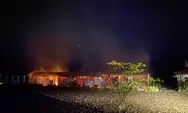 Ledakan Malam Hari Picu Kebakaran Hebat, 4 Ruang Kelas SD YPK Metanoia Dekai Hangus Terbakar