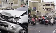 Aksi Heroik di Tanjakan Depok! Fortuner Putih Hadang Truk Overload yang Meluncur Mundur
