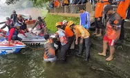 Lagi Asyik Menikmati Keindahan Telaga Sarangan Talud Ambrol, 3 Wisatawan Plus 8 Motor Masuk Danau
