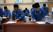 Kepala OPD Pemprov Bengkulu Teken Perjanjian Kinerja Wujudkan Visi Misi Helmi-Mian