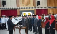 14 Pejabat Eselon II Pemprov Bengkulu Dilantik, Wagub Mian Ajak Kadis dan Karo Gaspol Bantu Rakyat