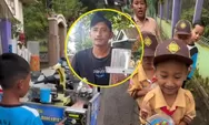 Viral! Pedagang Es Temanggung Pakai ‘Robot’, Anak-Anak Antre Beli Sambil Melongo