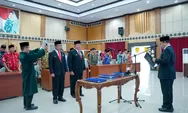 Percepat Kinerja OPD, Dua Pejabat Eselon II Pemprov Bengkulu Dilantik