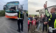 Sopir Diduga Mabuk, Bus PO Harapan Jaya Ugal-ugalan di Jombang, 61 Penumpang Dievakuasi