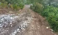 Warga Mengeluh, Kades Golo Leda Ungkap Penyebab Proyek Jalan Mandek
