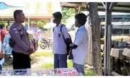 Kedapatan Bolos Sekolah, Pelajar SMA di Flotim Ini Dibina Langsung di Pasar Tradisional