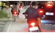 Tanpa Helm dan Oleng di Jalan Timor Raya Kota Kupang, Pengendara Ini Diamankan Polisi