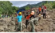Hari Kedua Pencarian Longsor Manggarai Timur, Dua Warga Kampung Pau Belum Ditemukan