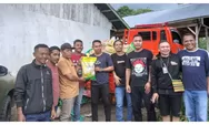 Aliansi Jurnalis Online Manggarai Timur Salurkan Bantuan bagi Korban Longsor di Goreng Meni