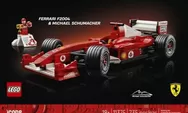 Lego Bersiap Luncurkan Set Ferrari F2004 Michael Schumacher yang Ikonik