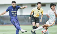 Hasil Super League: Dua Gol Persita Tundukkan Borneo FC di Indomilk Arena