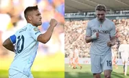 Duel Sengit Striker Inter Milan dan Napoli: Lautaro Martinez vs Rasmus Hojlund