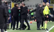 Antonio Conte Ngamuk Mendapat Kartu Merah, Berteriak di Hadapan Wasit Keempat