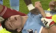 Bintang Man City Mengalami Cedera Mengerikan, Risiko Gegar Otak