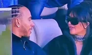 Lewis Hamilton yang Protektif Menjaga Kim Kardashian