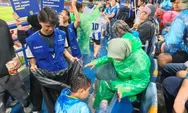 Persib dan Jubelo Sapu Bersih Sampah di GBLA Demi Stadion yang Bersih dan Nyaman