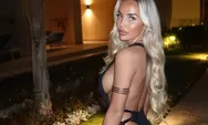 Pacar Cole Palmer Pamerkan Belahan Dada Sampingnya dalam Gaun Berani